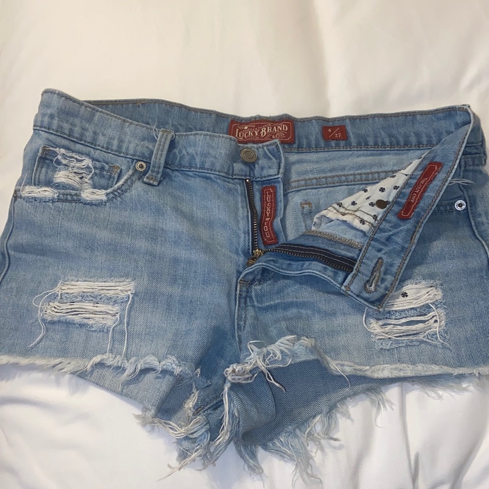 Lucky brand denim shorts